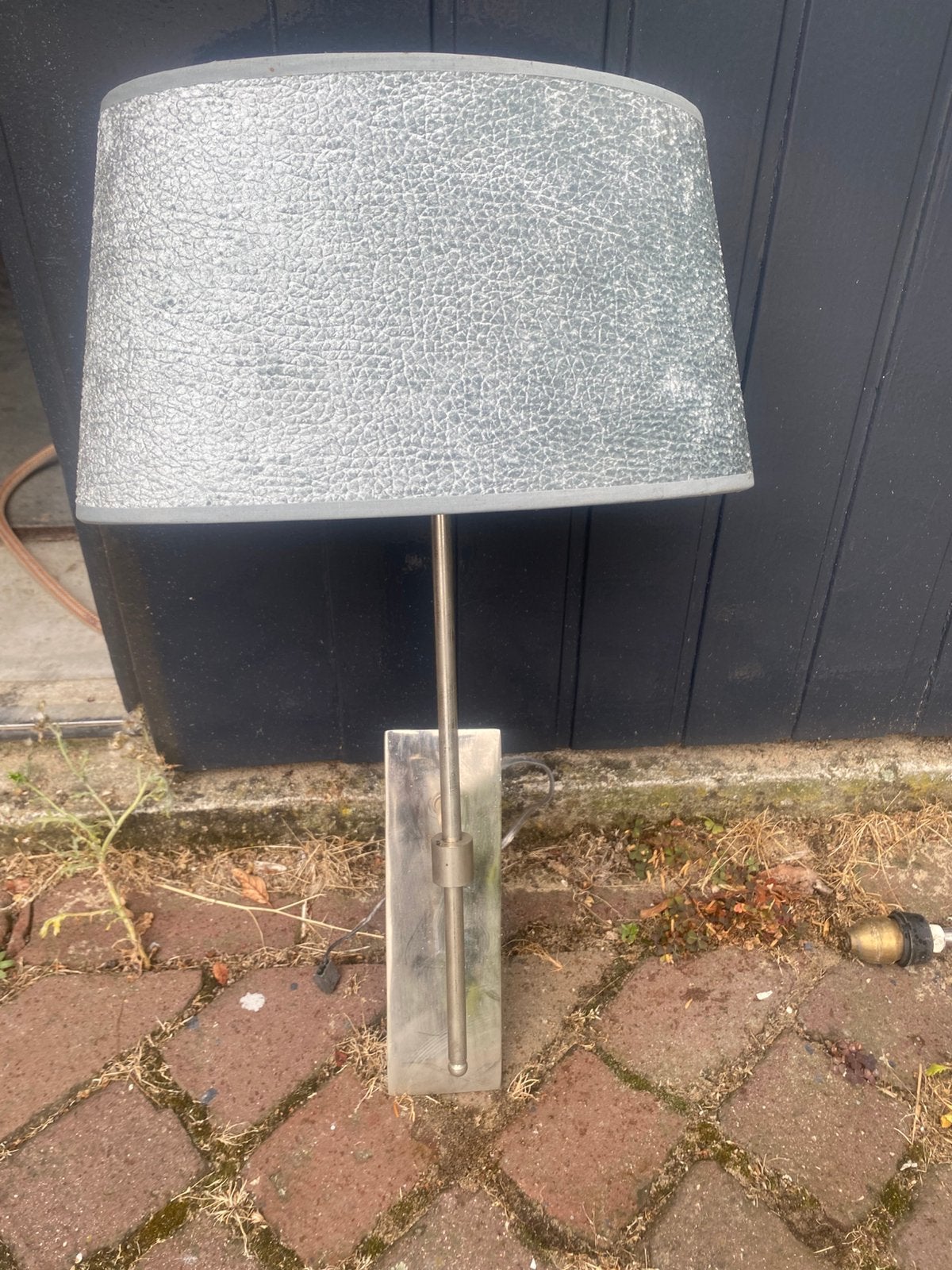 Light & Living wandlamp met  croco lampenkap, Ophalen, Zo goed als nieuw, Wandlamp, Meerkleurig
