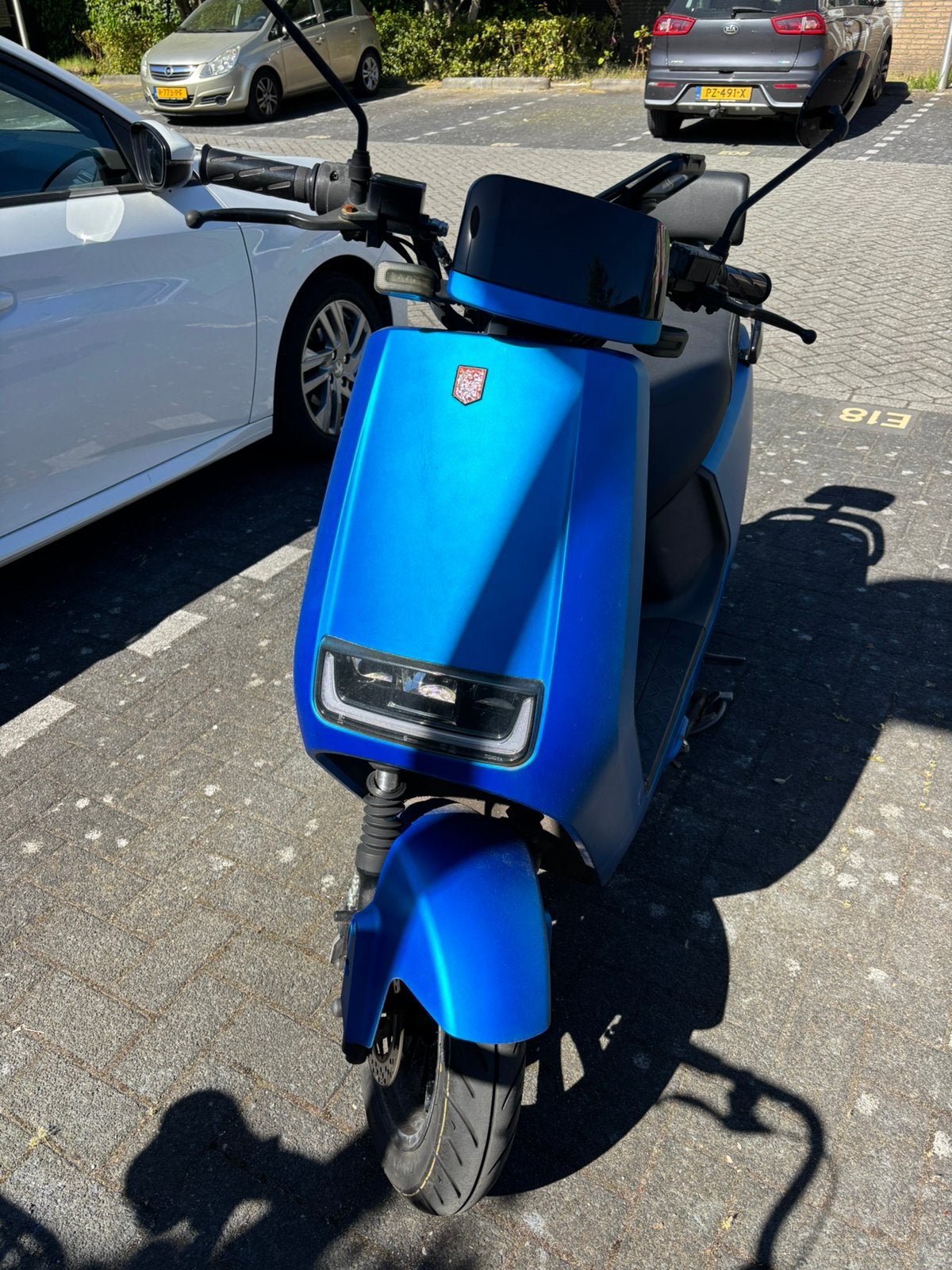 E-brommer la souris, Ophalen, Zo goed als nieuw, Elektrisch
