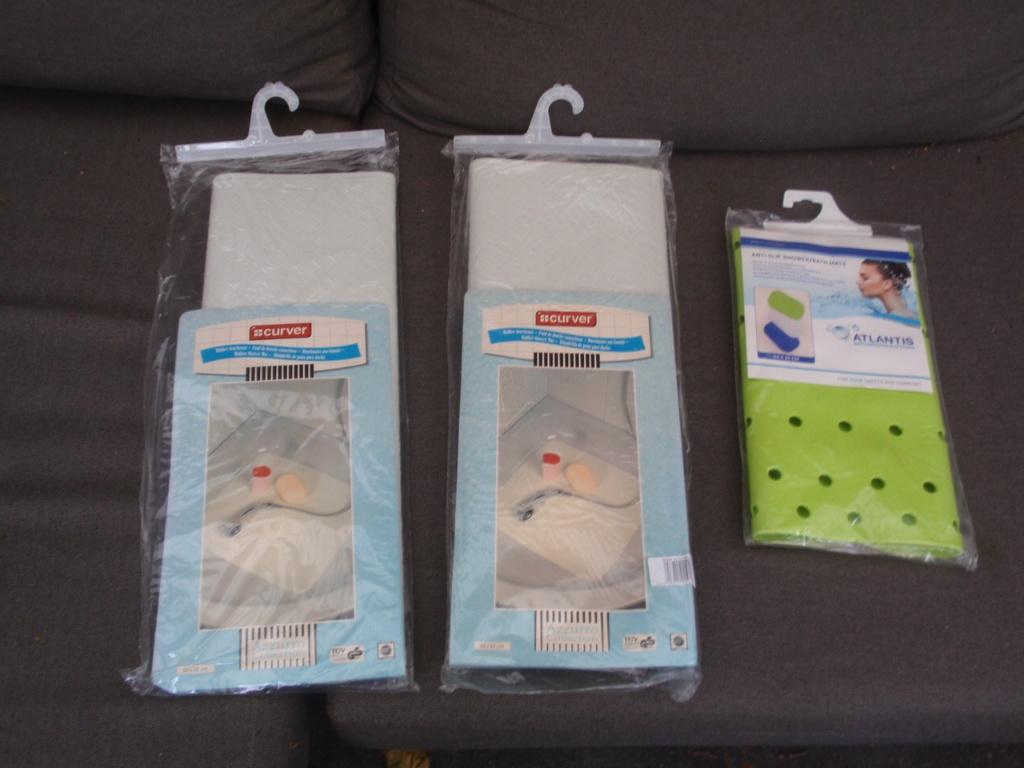 rubberen douche matjes, Ophalen of Verzenden, Nieuw, Wit, Badmat