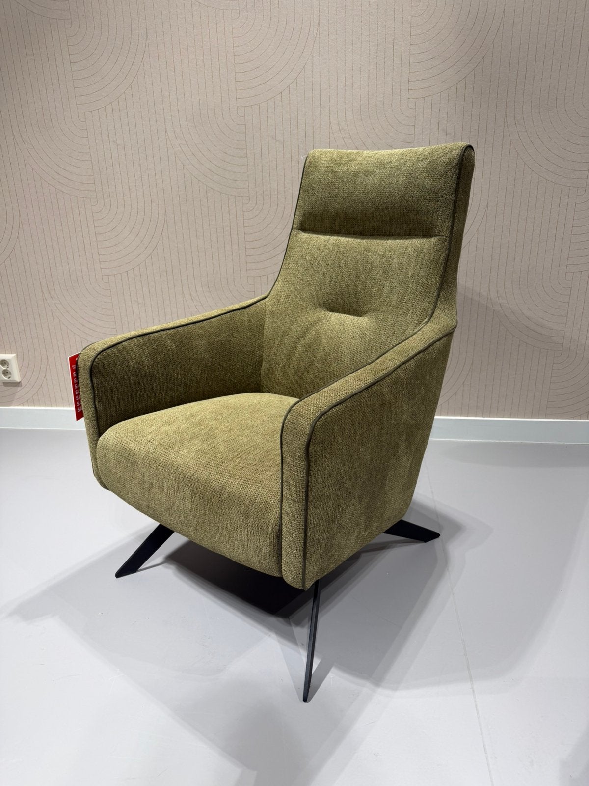 Montèl Bliss fauteuil showroommodel, Ophalen, Zo goed als nieuw, Stof, 50 tot 75 cm