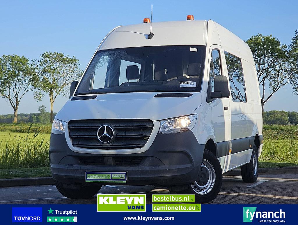 MERCEDES-BENZ SPRINTER 314 l2h2 dubbele cabine!, Gebruikt, Euro 6, 143 pk, Wit