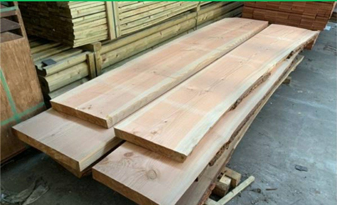 10x Boomstam planken (60mm) 5 à 6 jaar binnenshuis gedroogd!, Gebruikt, Ophalen of Verzenden, Plank, Overige houtsoorten