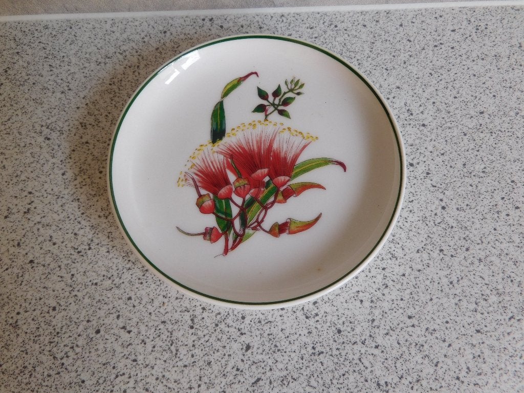 Bord 11 cm. Fine China Philippa Nikulinsky Austr. Wildlife, Overige merken, Ophalen of Verzenden, Zo goed als nieuw, Bord(en)