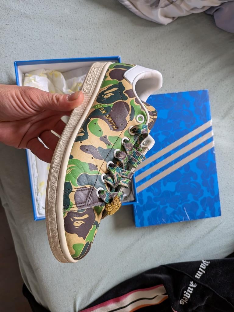BAPE Adidas x A Bathing Ape maat 38 2/3, Kleding | Heren, Schoenen, Ophalen of Verzenden, Zo goed als nieuw