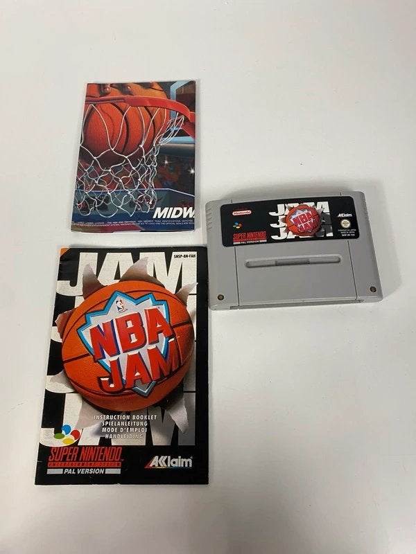 NBA Jam – Super Nintendo, Spelcomputers en Games, Gebruikt, 1 speler, Ophalen of Verzenden, Nvt