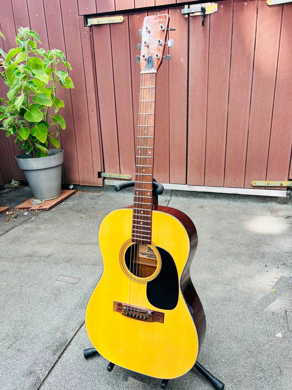 Fender F-15 Gitarre Made in Japan 70er Jahre Guitar Vintage, Ophalen of Verzenden, Klassieke of Spaanse gitaar