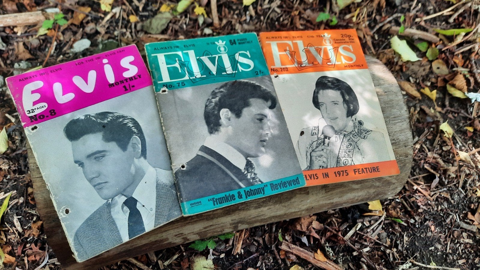 3 stuks Elvis fanzines : jaren 60/70, Ophalen of Verzenden, Gelezen, Overige typen