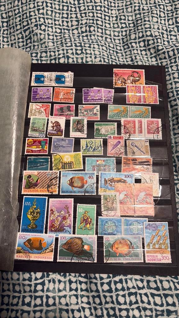 Collectie Postzegels uit Indonesië - Diverse Jaren, Verzenden, Gestempeld, Zuidoost-Azië