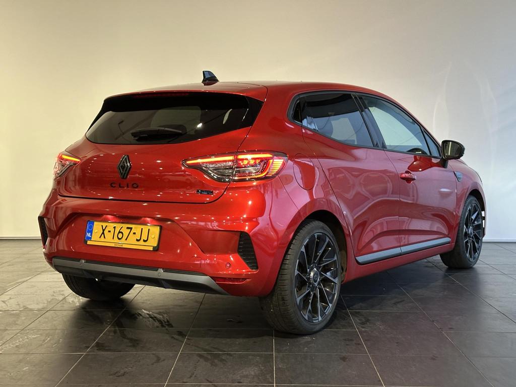 Renault Clio 1.6 E-Tech Full Hybrid 145 esprit Alpine GROOT, Auto's, Renault, Gebruikt, Met garantie (alle), Leder en Stof, Parkeersensor