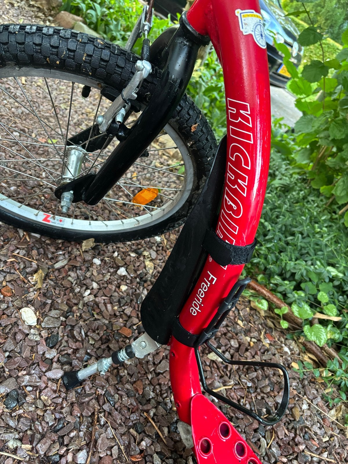 Kickbike Freeride kinderstep Rood, Fietsen en Brommers, Steps, Ophalen, Gebruikt, Kickbike