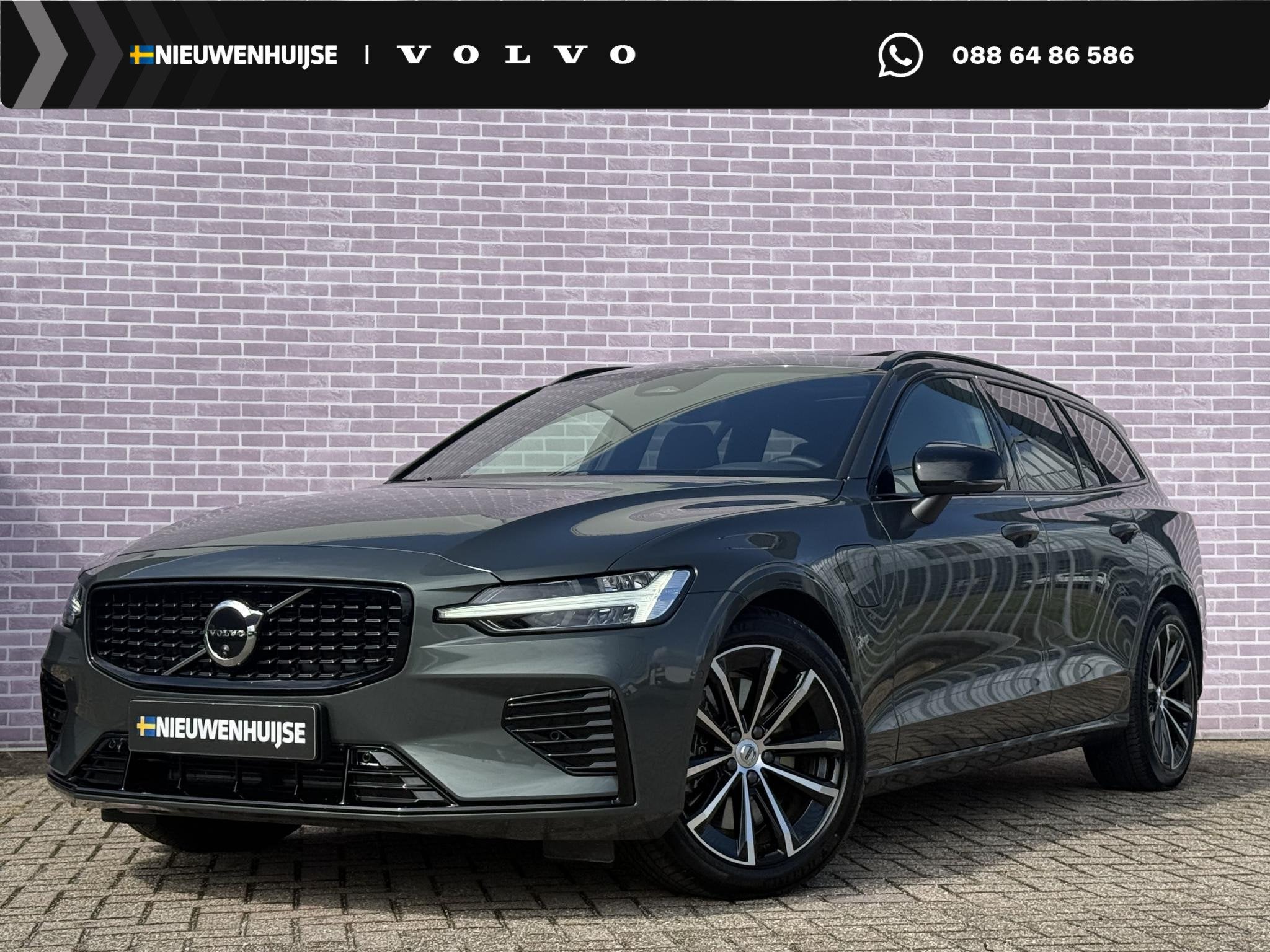 Volvo V60 2.0 T8 Plug-in hybrid AWD Plus Dark | SOH:100% | T, Automaat, Gebruikt, Euro 6, 4 cilinders