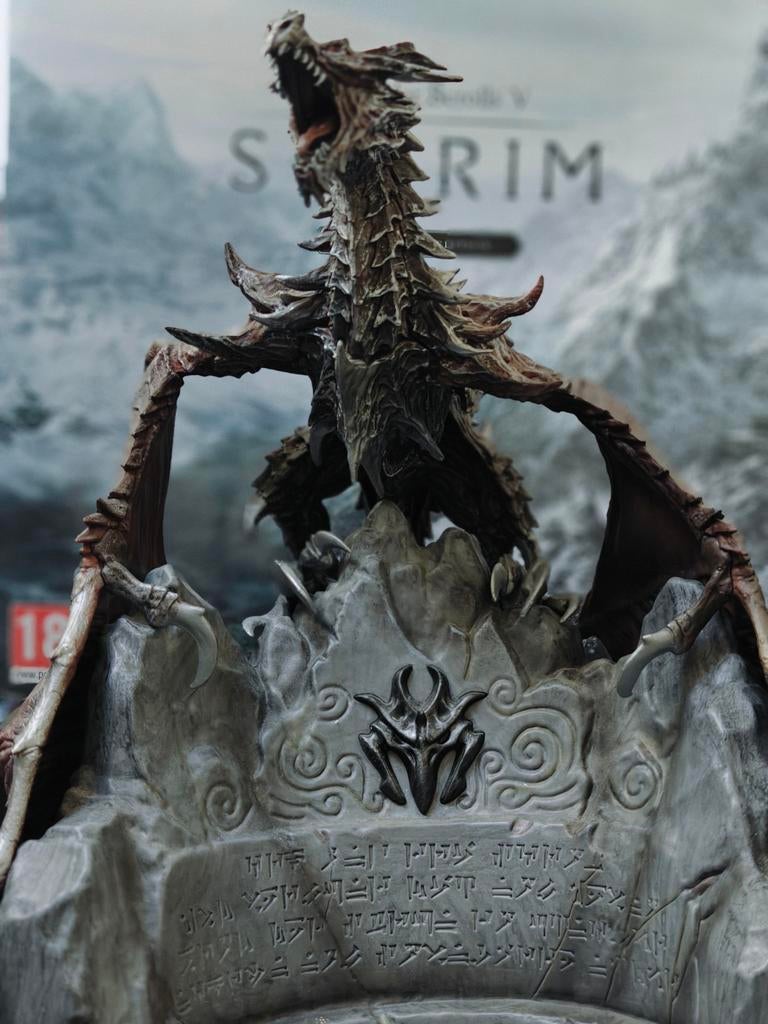 Skyrim Alduin Draak beeld met game, Ophalen