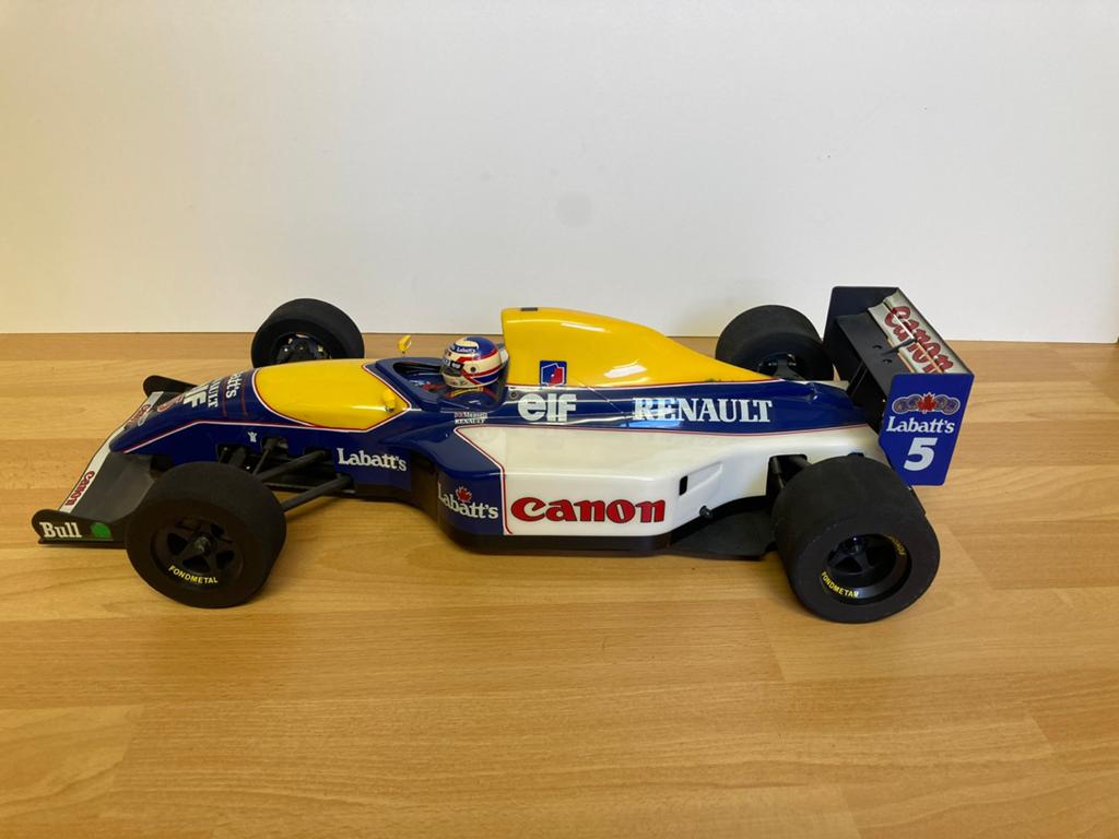 Kyosho Williams Renault FW14 EP-10 1:8, Hobby en Vrije tijd, Modelbouw | Radiografisch | Auto's, Zo goed als nieuw, Auto onroad