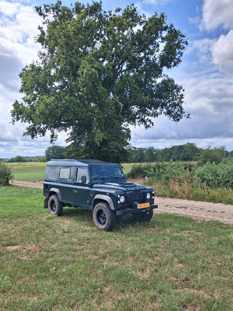 Land Rover Defender 110 Commercial, Auto's, Bestelauto's, Stof, Land Rover, 4 cilinders, 122 pk