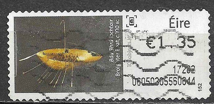 Ierse postzegel - automaatzegel, Ophalen of Verzenden, Ierland, Gestempeld