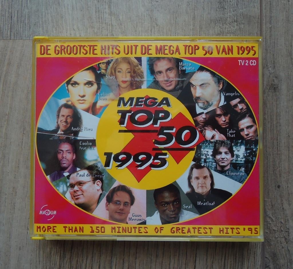 Originele 2-CD De Grootste Hits Uit De Mega Top 50 Van 1995., Cd's en Dvd's, Cd's | Verzamelalbums, Ophalen of Verzenden, Zo goed als nieuw