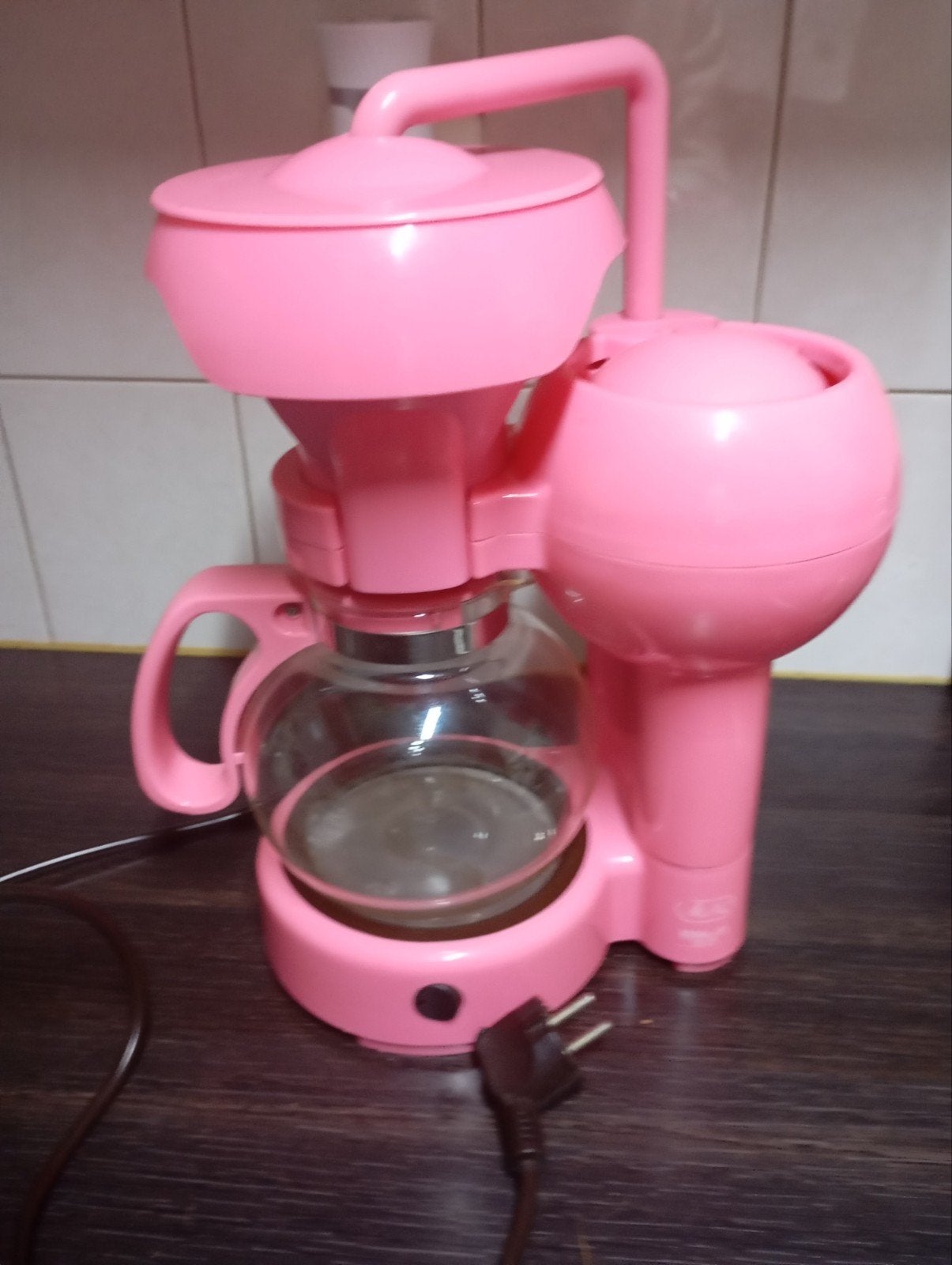 Melitta Vintage Koffiezetapparaat - Uniek & Perfect Roze, Koffiemachine, Gemalen koffie, Ophalen of Verzenden, Zo goed als nieuw