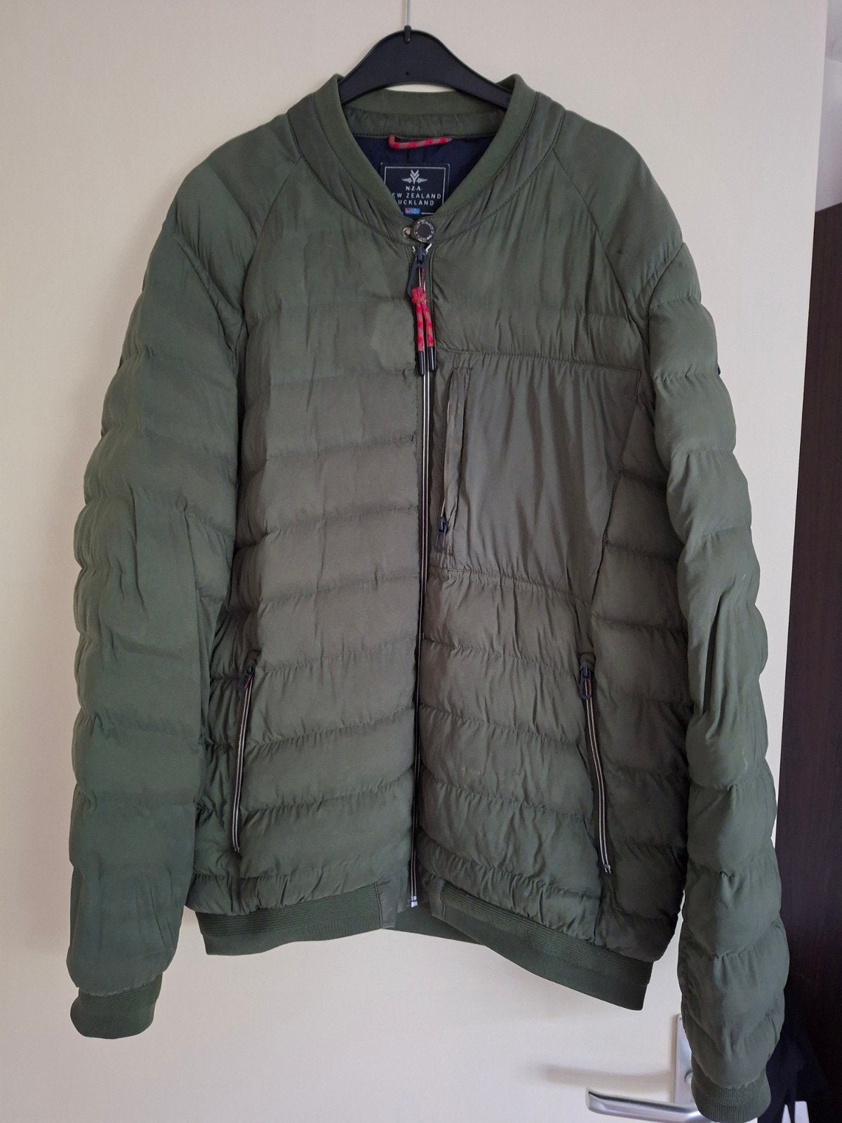 NZA tussenjas maat L, Kleding | Heren, Jassen | Winter, Ophalen, Gedragen, Groen