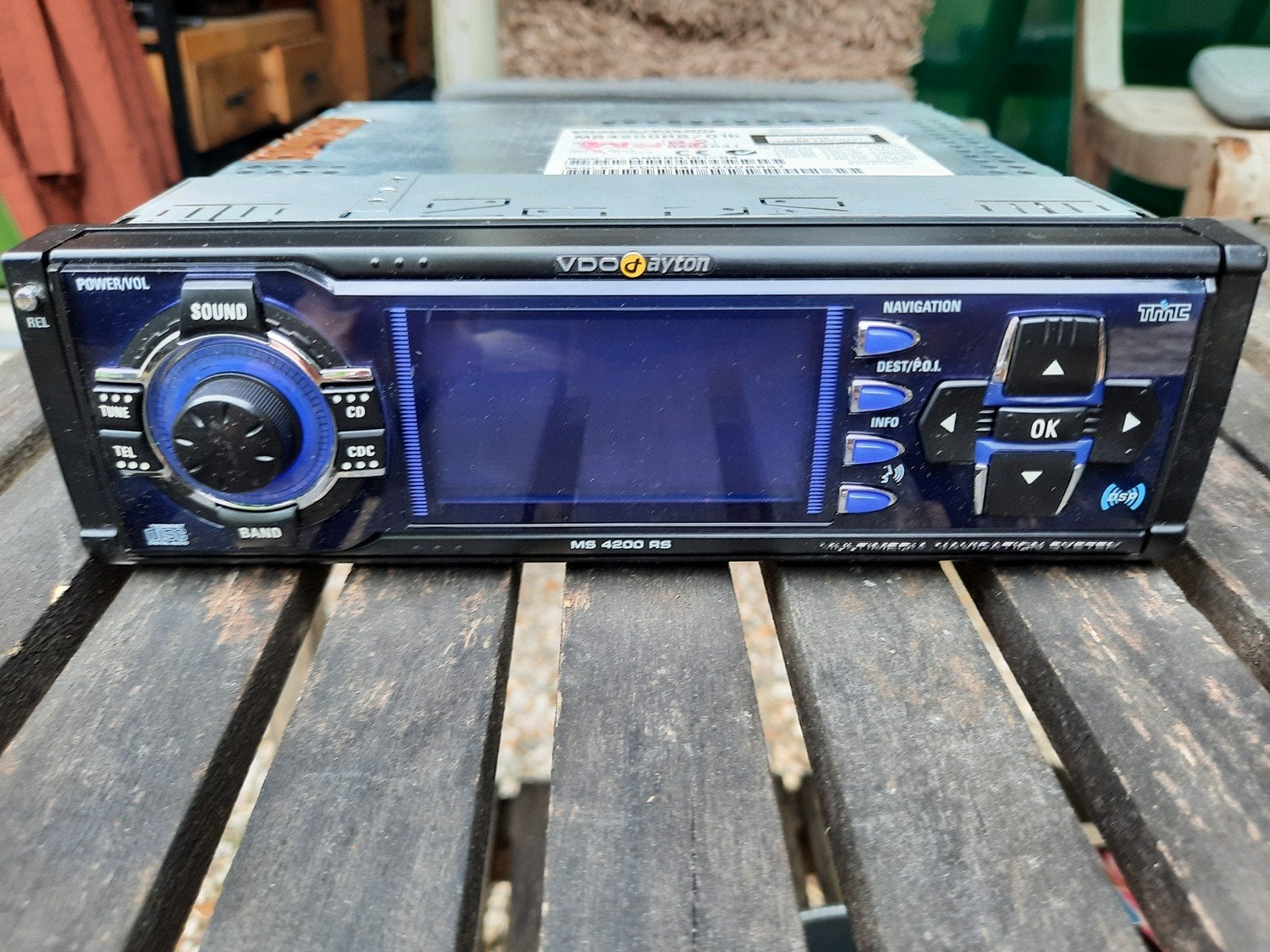 VDO Dayton MS 4200 RS Autoradio Navigatiesysteem, Ophalen of Verzenden, Gebruikt