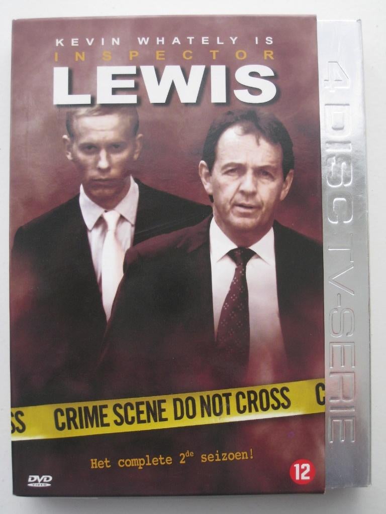 DVD box Inspector Lewis seizoen 2, Boxset, Ophalen of Verzenden, Zo goed als nieuw, Vanaf 12 jaar