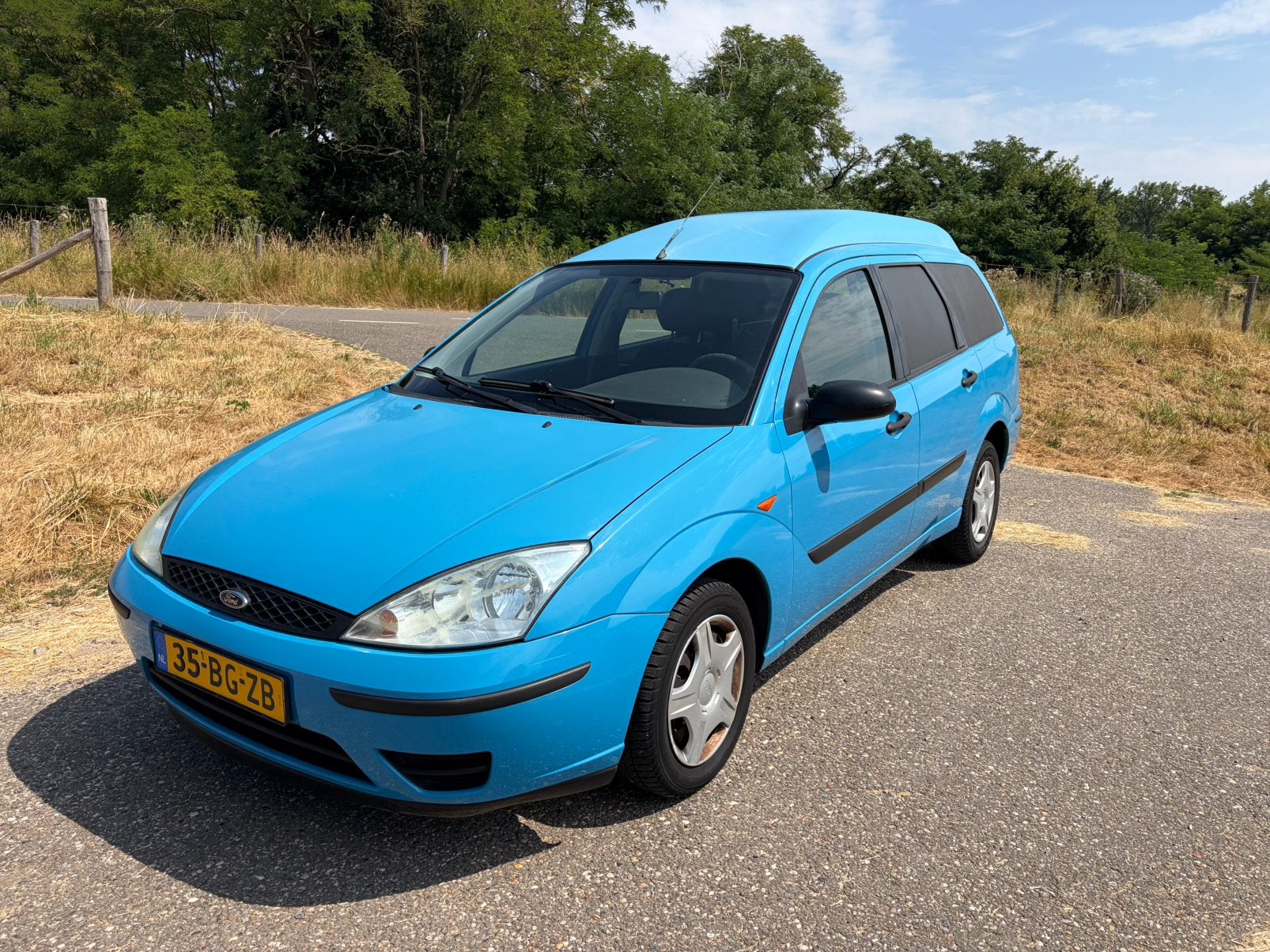 Ford Focus 1.6 Wagon VAN 500 2003, Auto's, Bestelauto's, Particulier, ABS, Airconditioning, Bluetooth, Centrale vergrendeling