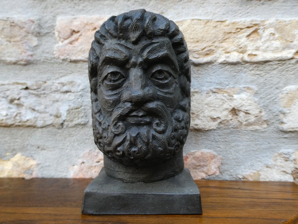 Beeld van de Romeinse God Janus / Januskop, Ophalen of Verzenden