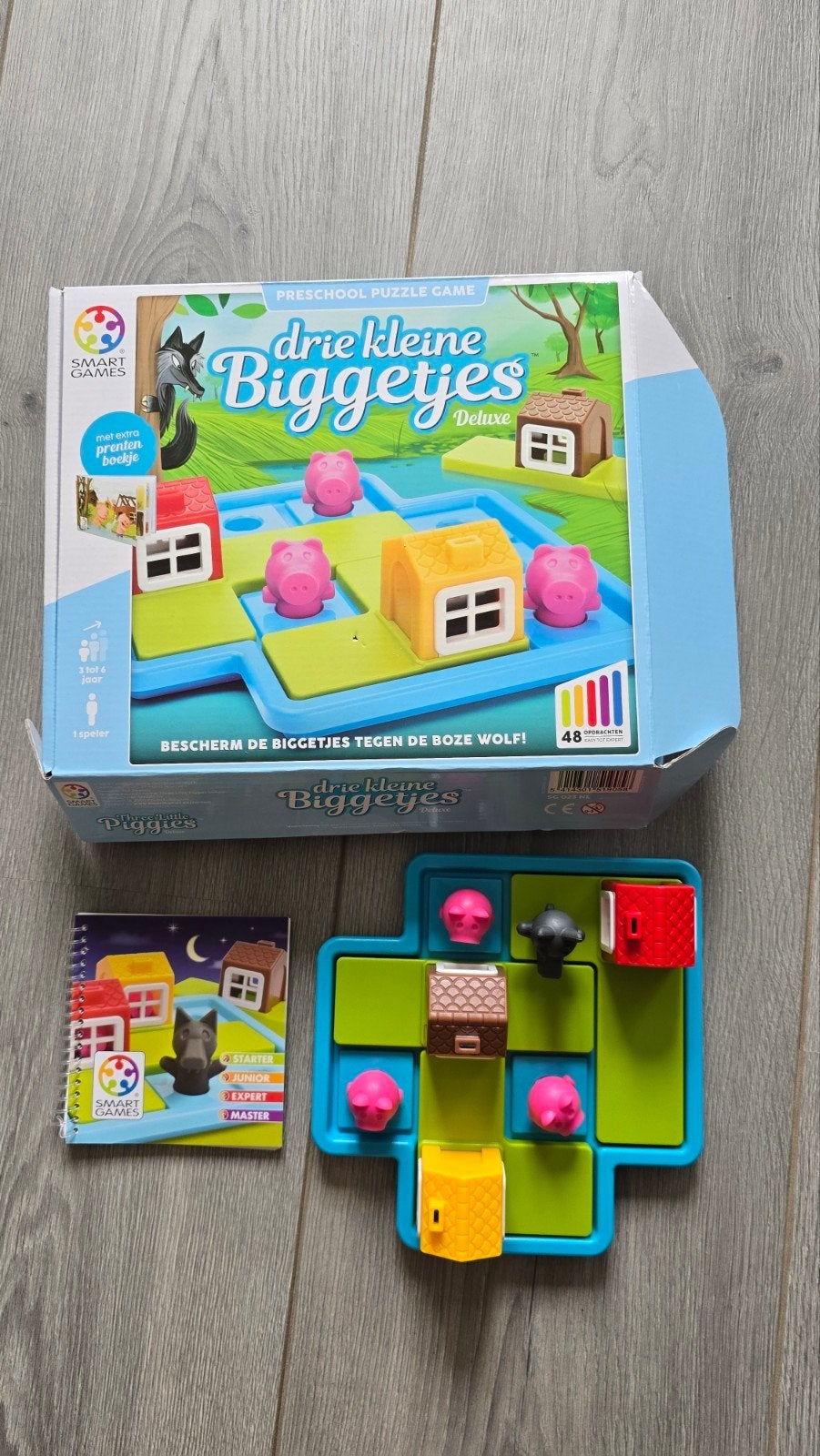 Smartgames 3 kleine biggetjes, Ophalen