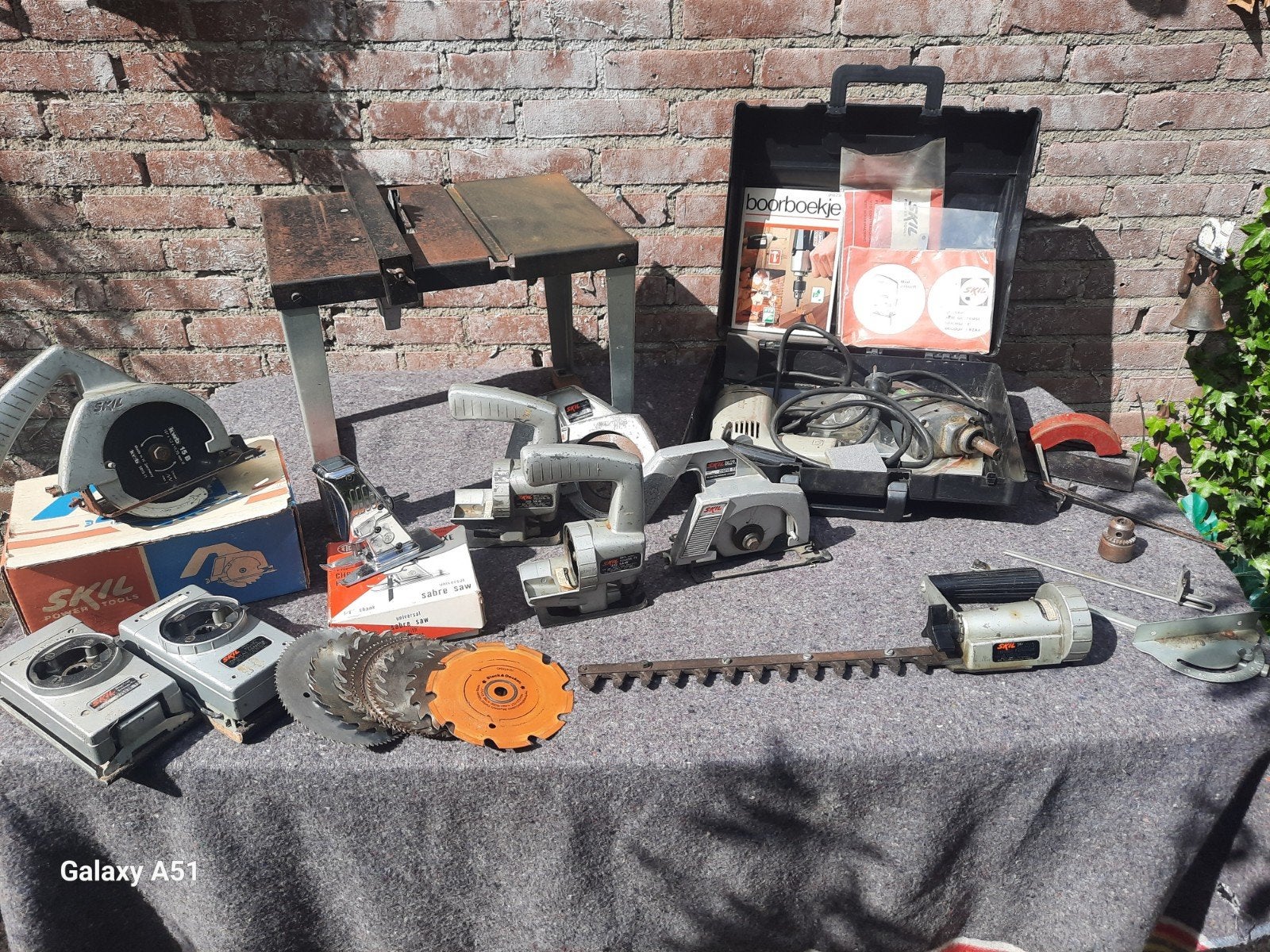 Zeldzame Vintage Skil Gereedschap Combi-set (Breda) SKIL, Ophalen of Verzenden