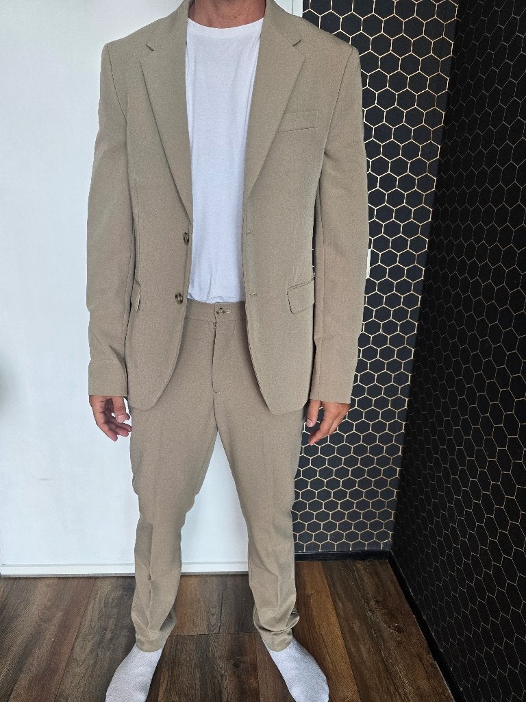 Zara net pak maat 48, Maat 48/50 (M), Beige, Ophalen of Verzenden, Zo goed als nieuw