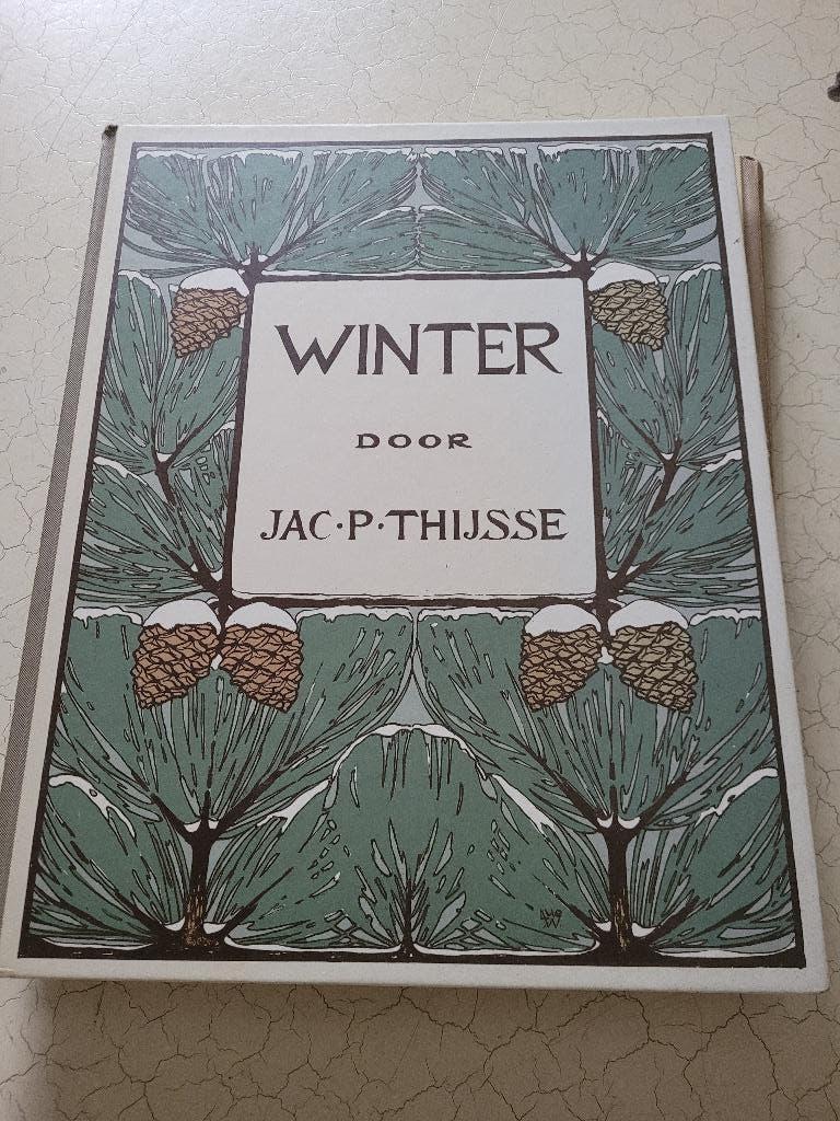 Boek winter Jack P. Thijsse, Boeken, Prentenboeken en Plaatjesalbums, Ophalen of Verzenden, Zo goed als nieuw, Prentenboek