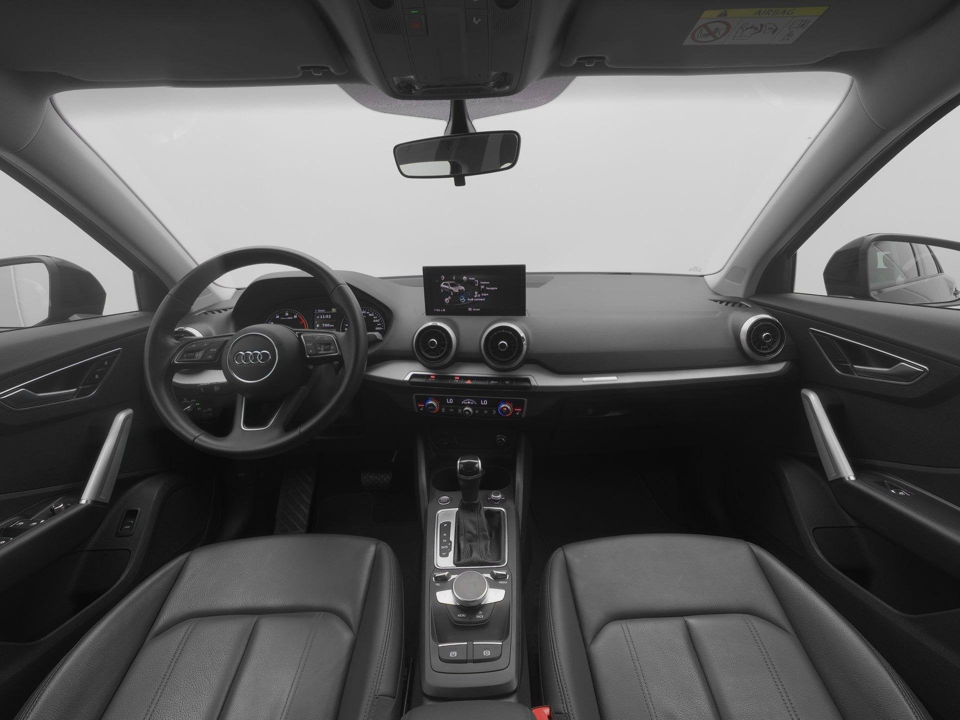 Audi Q2 35 TFSI 150PK Advanced edition S-tronic | Standkache, Auto's, 4 cilinders, 150 pk, Zwart, Leder