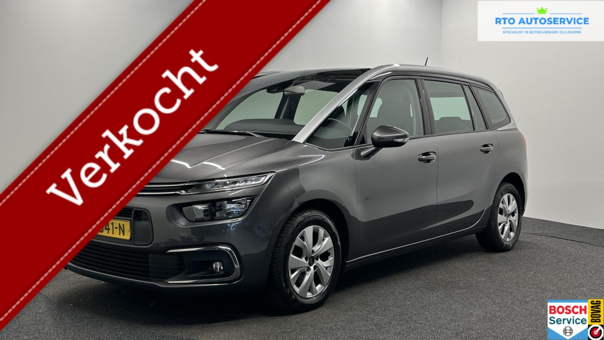 Citroen Grand C4 SpaceTourer 1.2 PureTech Business CAMERA CA, Voorwielaandrijving, Stof, Gebruikt, 1199 cc
