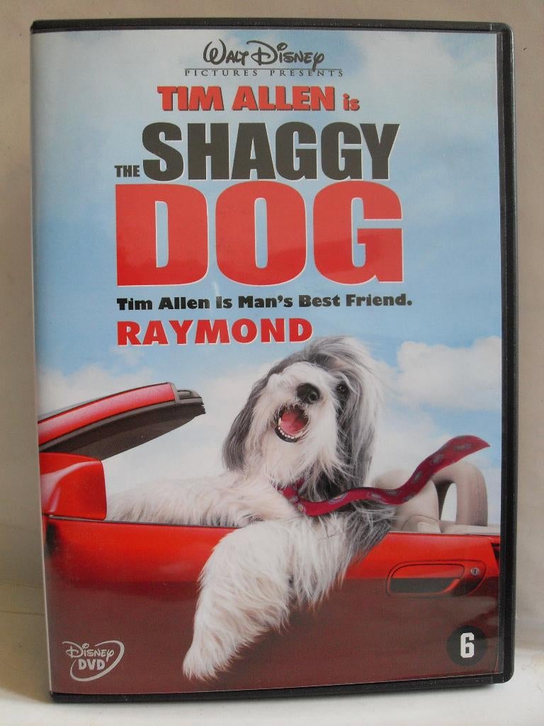 The Shaggy Dog (originele dvd) Disney, Gebruikt, Ophalen of Verzenden, Komedie, Vanaf 6 jaar