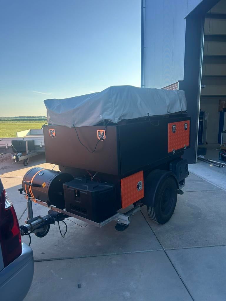 Daktent trailer te huur