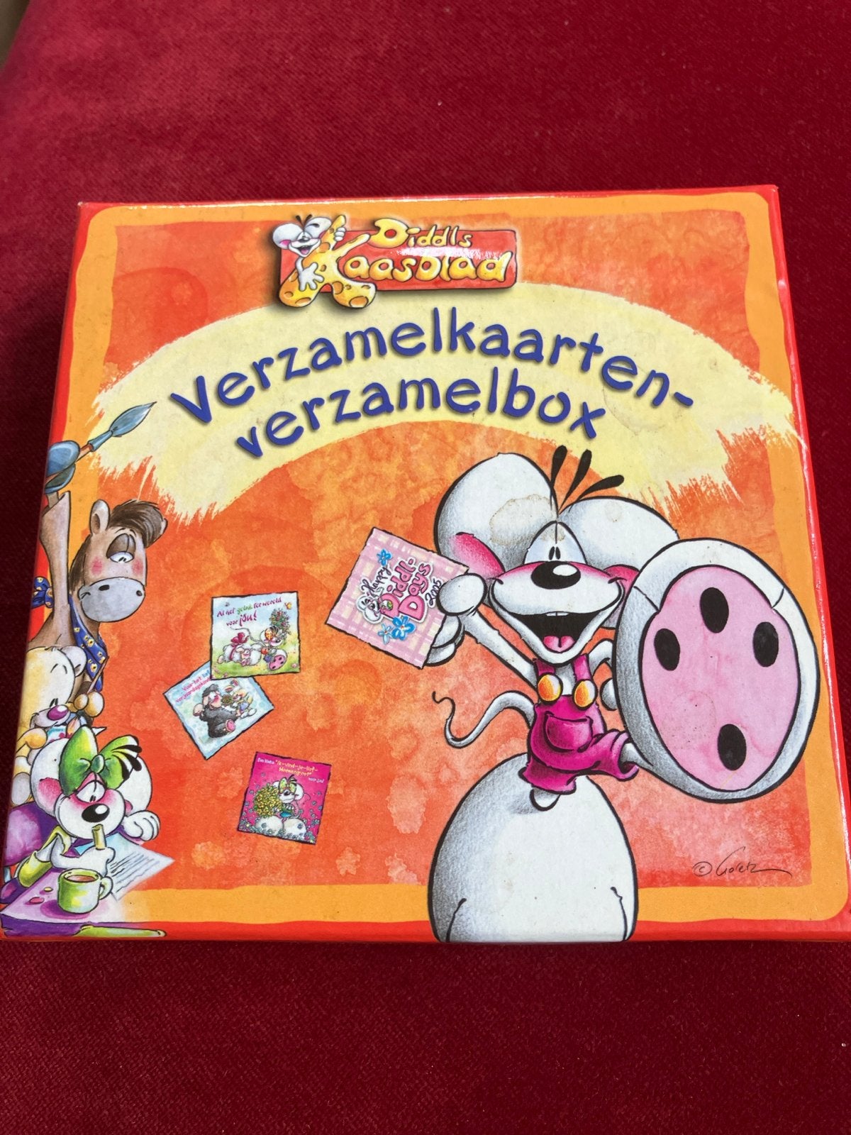 Diddl's Kaartjes Verzamelaar Box leeg, Verzamelen, Verzenden, Diddl, Gebruikt, Overige typen