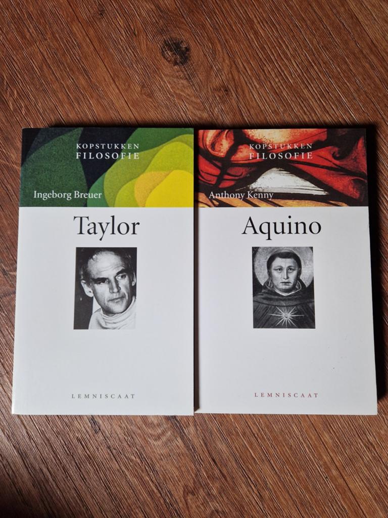 Kopstukken Filosofie: Taylor & Aquino (Lemniscaat), Boeken, Ophalen of Verzenden, Zo goed als nieuw, Wijsbegeerte of Ethiek, Ingeborg Breuer, Anthony Kenny
