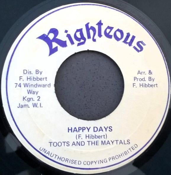 toots and the maytals/happy days-roots reggae/dub-pers.jamai, Verzenden, Gebruikt, Wereldmuziek