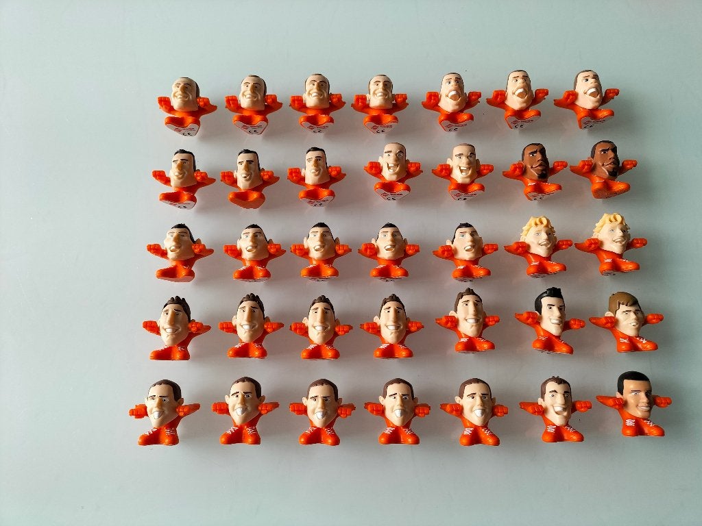 35 x C1000 Juich poppetjes Nederlandse Elftal EK 2000, Ophalen of Verzenden, Zo goed als nieuw