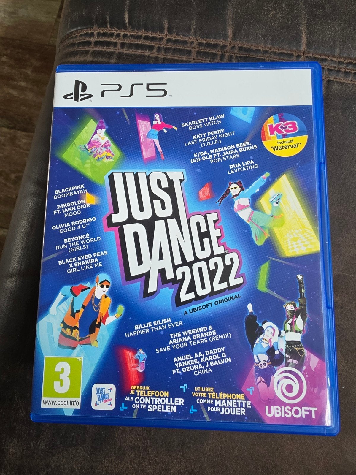 Just Dance 2022 PS5 - Dansgame met K3 'Waterval', Muziek, Ophalen of Verzenden, Zo goed als nieuw, Eén computer