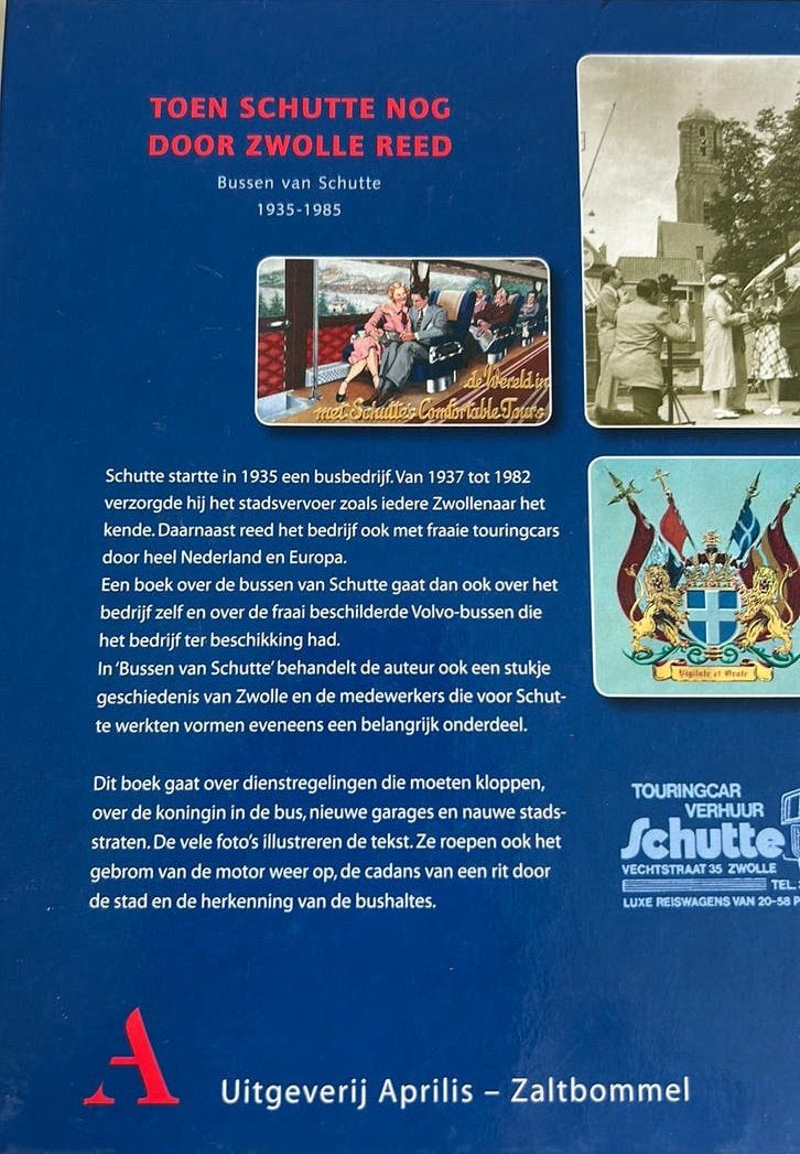 F. Bosman - Toen Schutte nog door Zwolle reed, Boeken, Geschiedenis | Stad en Regio, Ophalen of Verzenden, F. Bosman