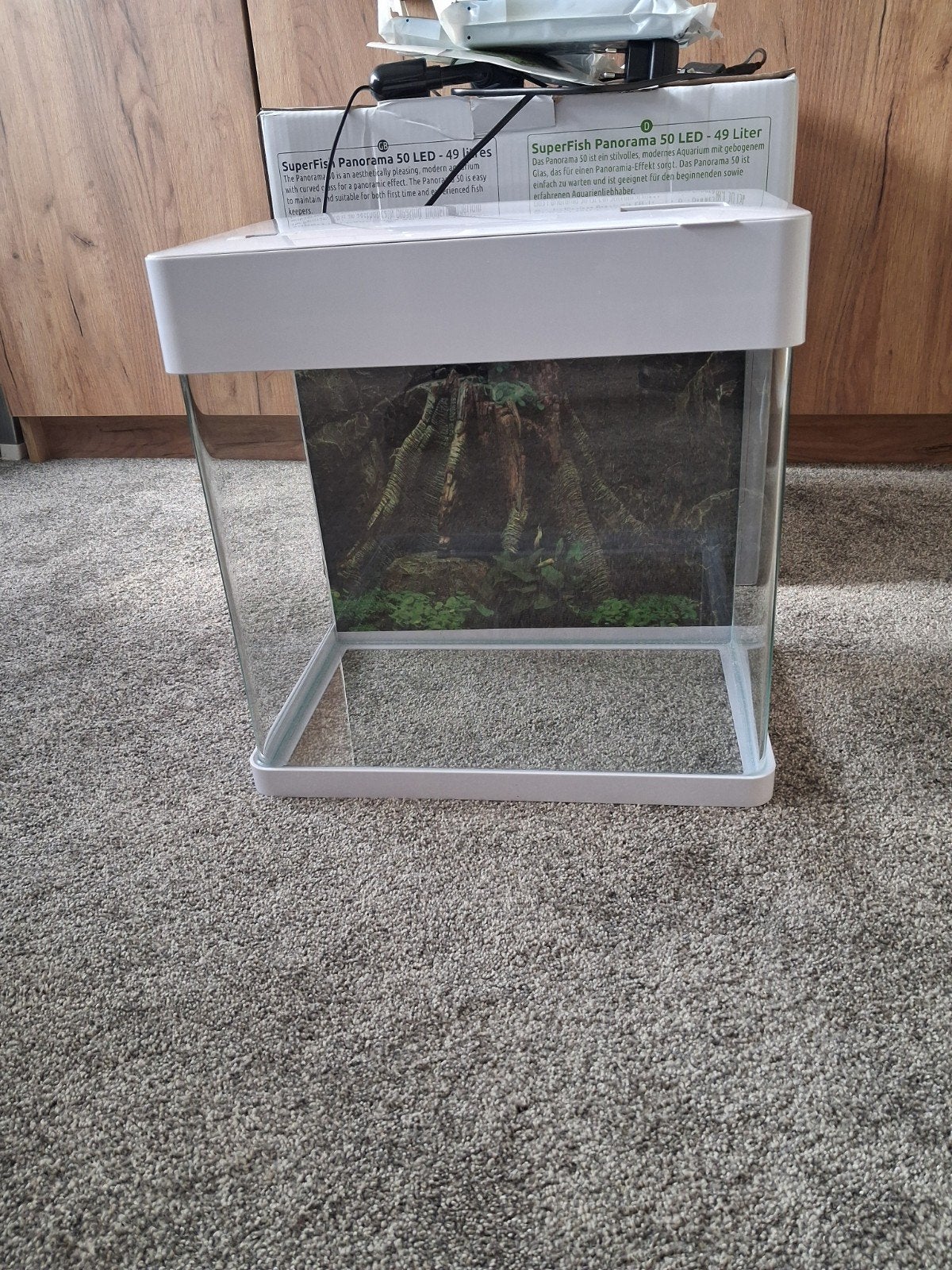 aquarium 30 liter, Ophalen, Zo goed als nieuw, Leeg aquarium, Superfish
