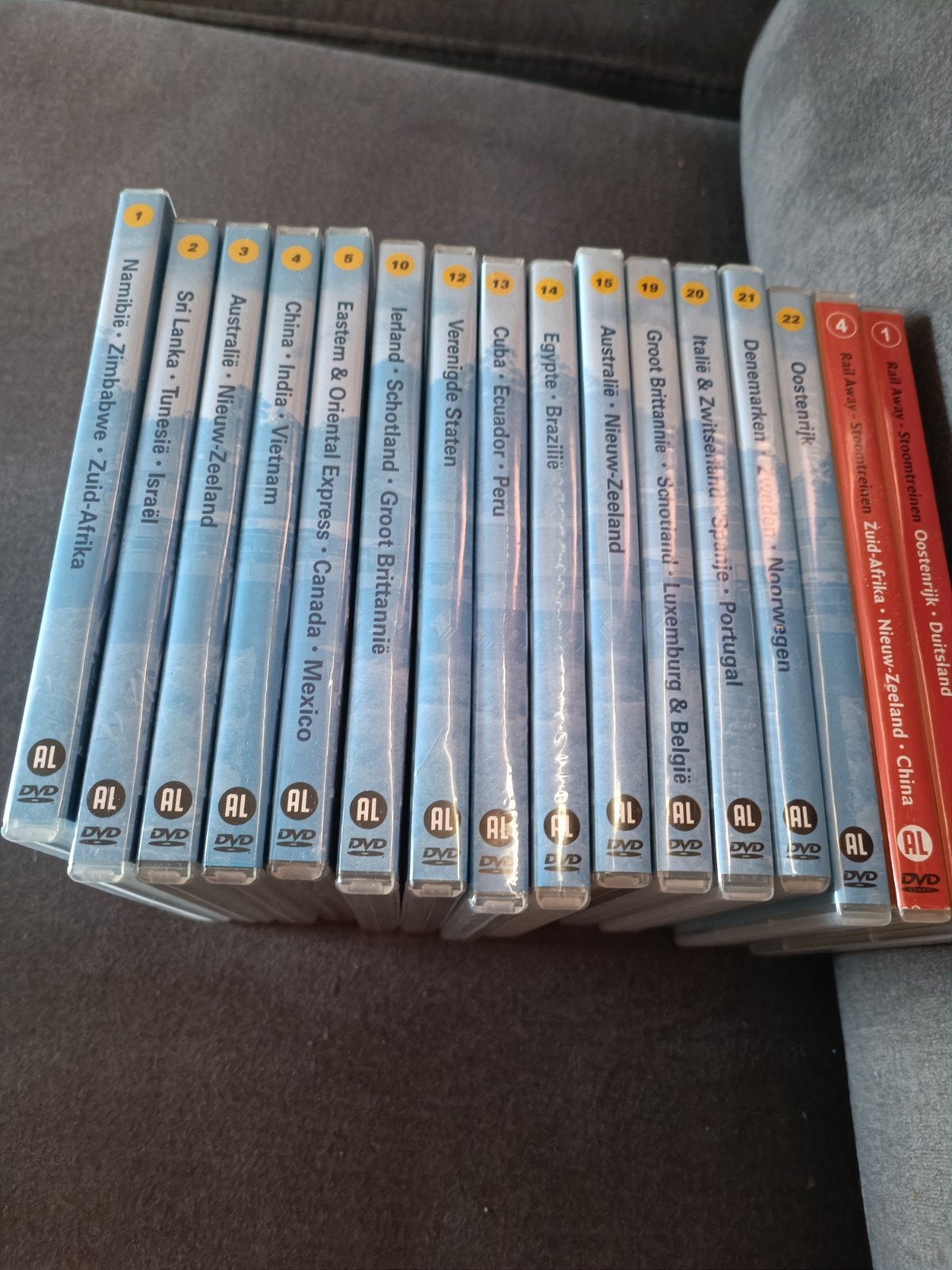 Railaway - 16 dvd set, Vanaf 16 jaar, Ophalen of Verzenden, Zo goed als nieuw, Oorlog of Misdaad