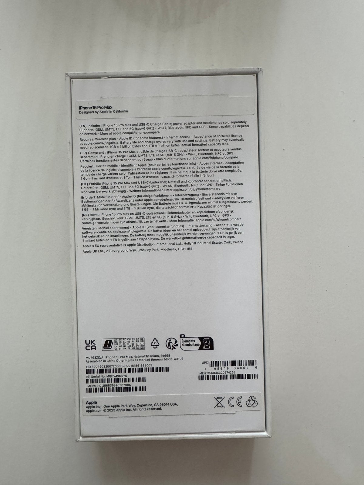 Foto 9 van iPhone 15 Pro Max 256GB Natural Titanium