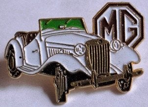 Oldtimer-cabrio MG 3, Ophalen of Verzenden, Zo goed als nieuw, Merk, Speldje of Pin