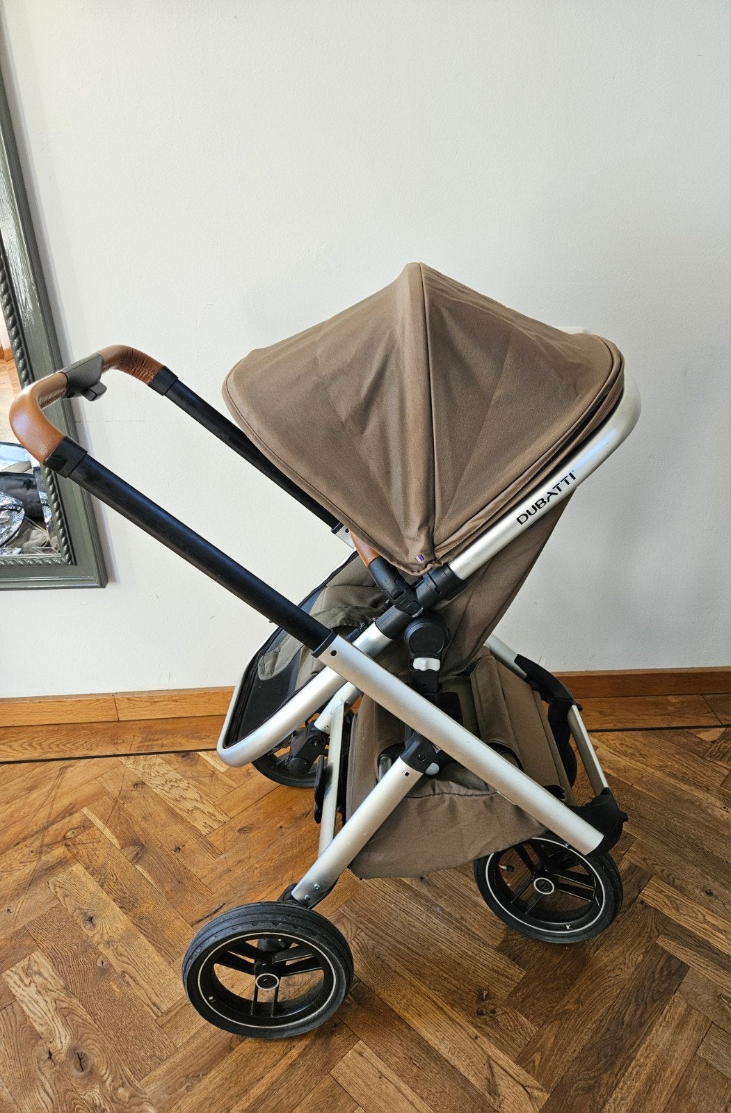 Dubatti kinderwagen compleet, two in one combiwagen, Ophalen, Gebruikt, Overige merken