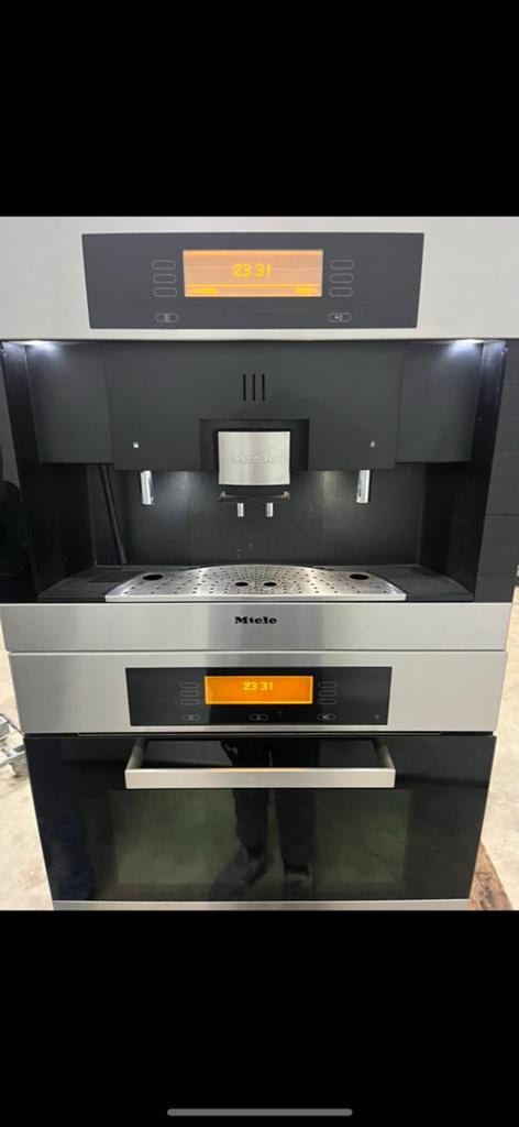 Miele combimagnetron en koffiemachine in top staat!, Witgoed en Apparatuur, Ophalen of Verzenden, Zo goed als nieuw, Oven, Inbouw