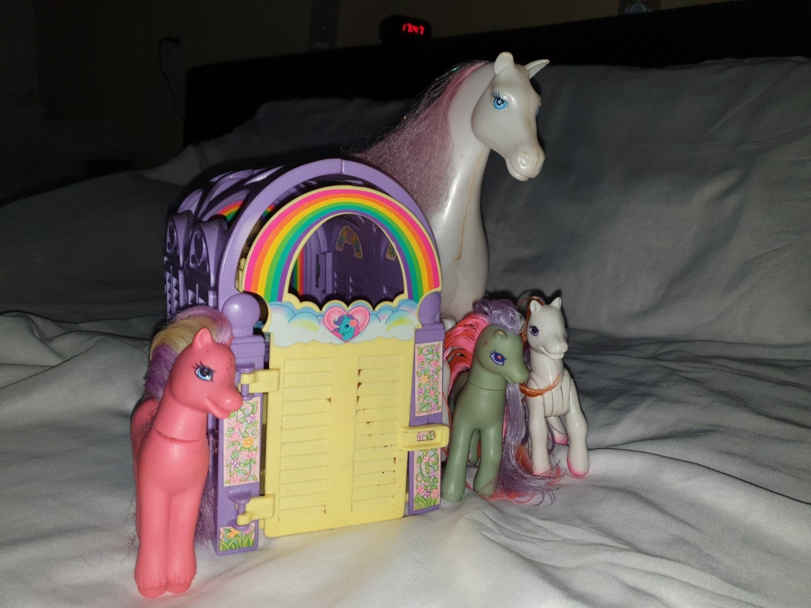 Vintage My Little Pony en Barbie Kasteel Speelset, Ophalen, Gebruikt, Overige typen