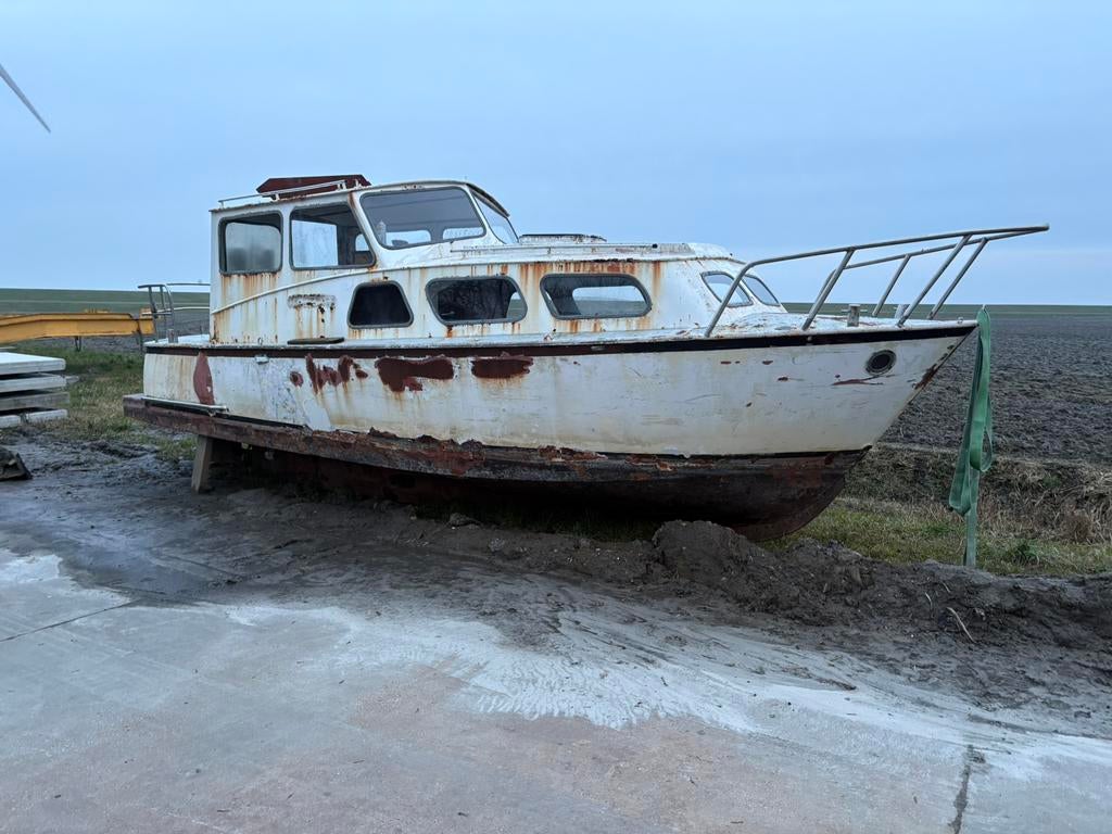 Kajuitboot opknapper, Ophalen, Gebruikt