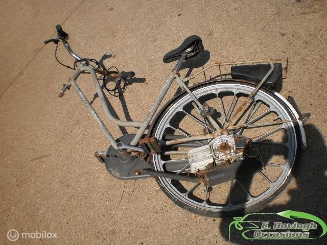 Sparta Snorfiets Spartamet motor en achterwiel, Gebruikt, 30 cc, Sparta