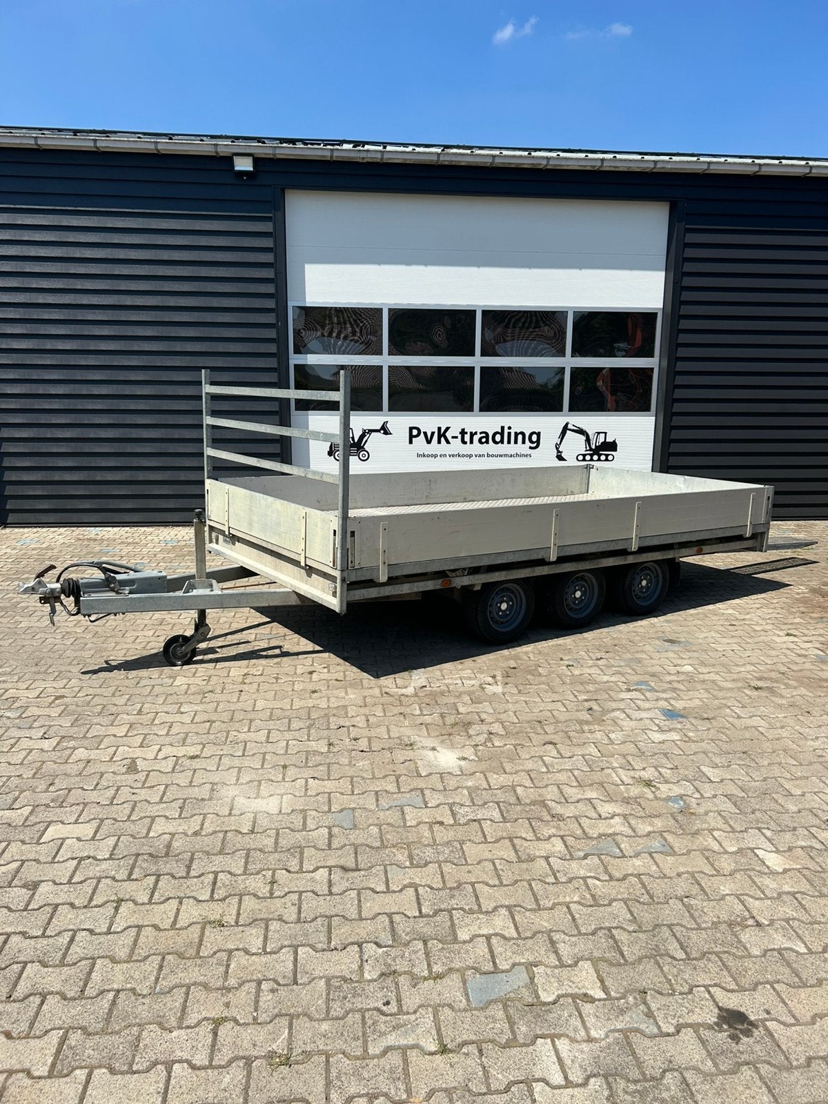 Hulco medax  multitransporter met rijplaten, Ophalen, Gebruikt